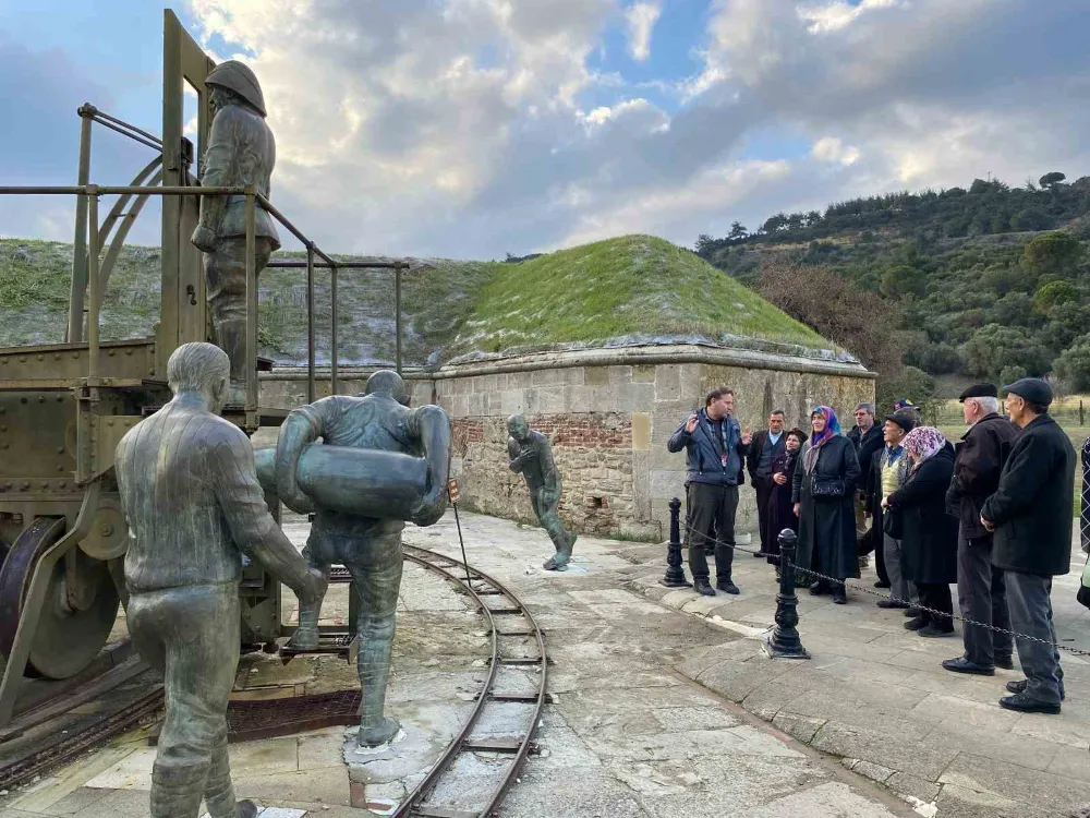 Sındırgılı Gaziler ve aileleri Çanakkale’yi gezdi