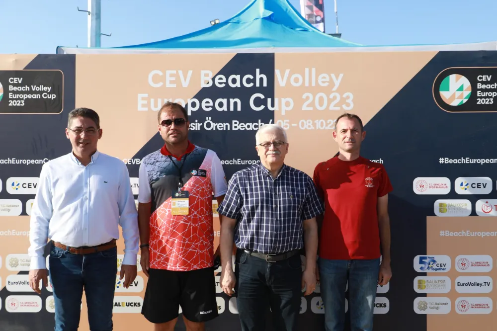 TVF Plaj Voleybolu Kulüpler Türkiye Şampiyonaları ve Balkan Şampiyonası   Ören Plajı’nda Başlıyor