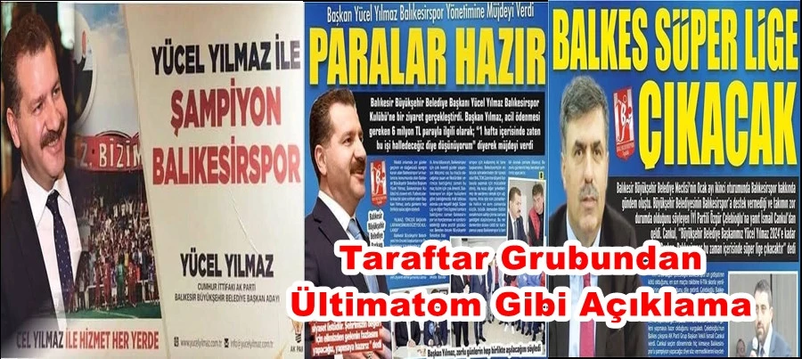 10KolikleR Taraftar Grubu imzasıyla sosyal medya da yapılan zehir zemberek açıklama