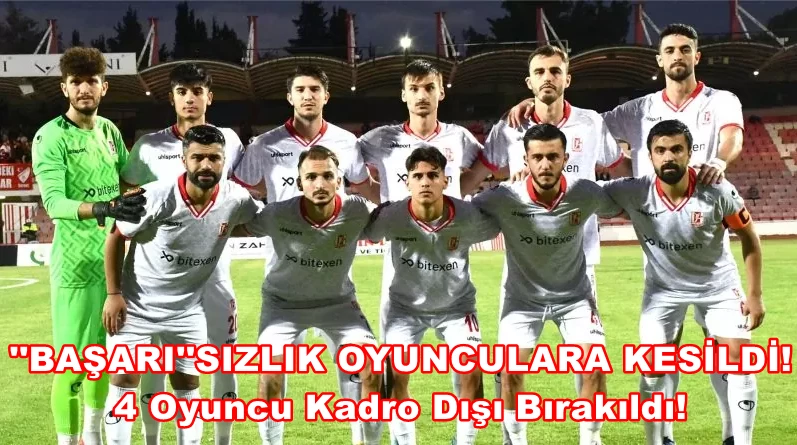 Başarısızlığı Futbolculara Kesti!