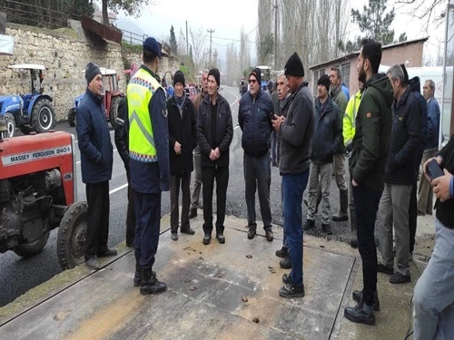 Bigadiç İlçe Jandarma Komutanlığı, Trafik Güvenliği Eğitimi Verildi